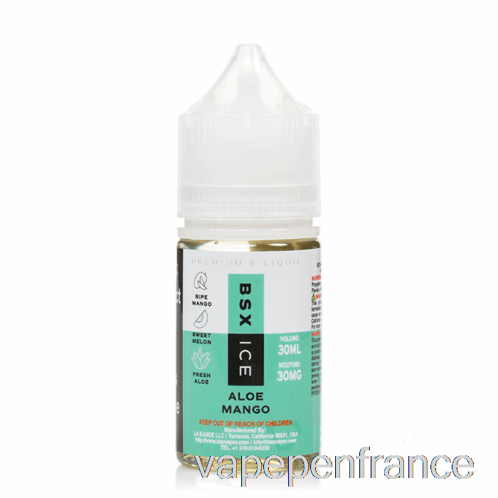 Glace à L'aloe Mangue - Série De Sel Bsx - Stylo Vape 30 Ml 30 Mg